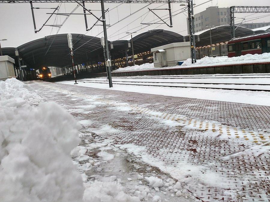 Jakiś tydzień temu na dworcu w Katowicach