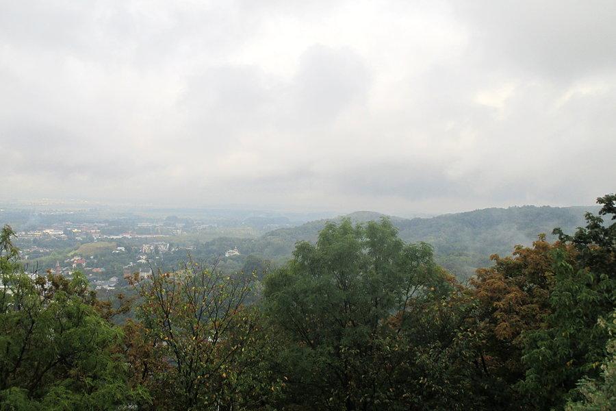 Panorama Lwowa z kopca Unii Lubelskiej
