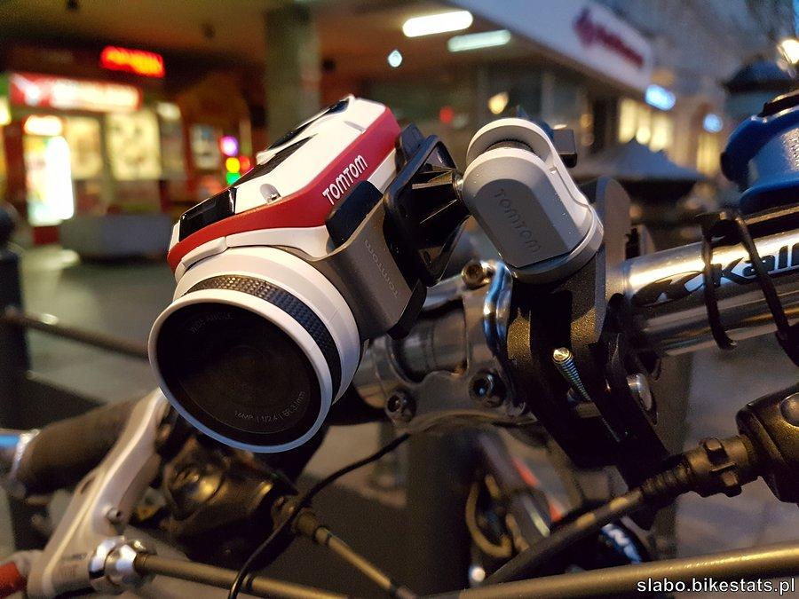 TomTom Bandit na kierownicy roweru
