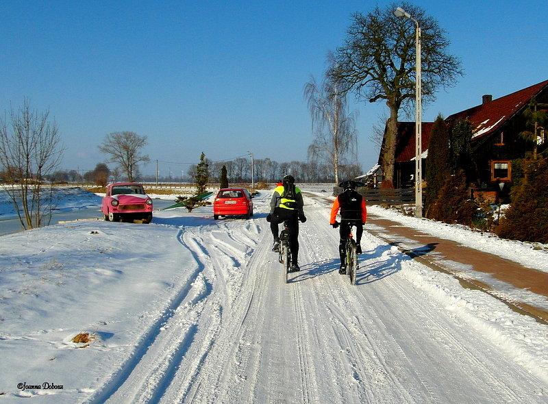 Na motławskim szlaku zimą