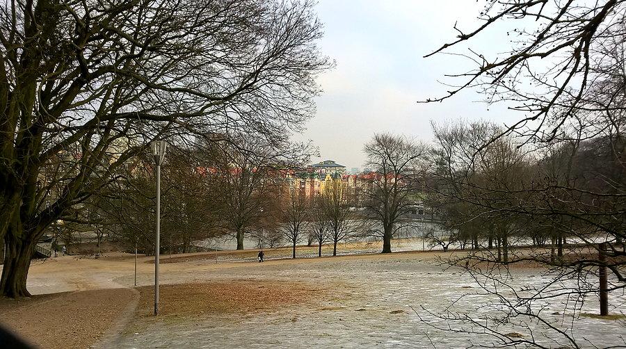 Jezioro Rusałka w parku Kasprowicza