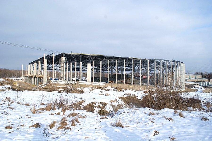 Ice Arena Tomaszów Maz - postęp prac -12 luty 2017r
