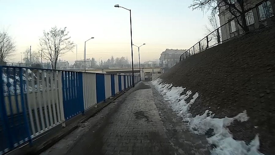 Wczoraj się roztopiło i... w nocy zamarzło