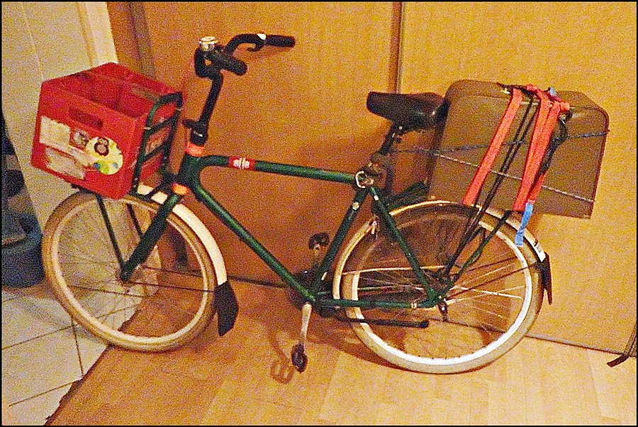 Batavus utylity bike z maszyną do szycia :)