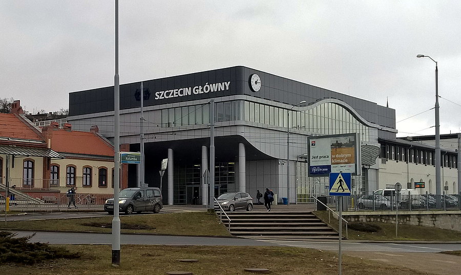 Szczeciński Dworzec Główny - 18 lutego 17 r