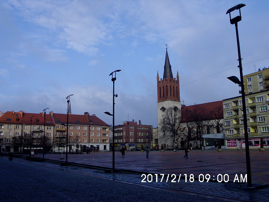 A kawałek dalej bytomski Rynek - niczego sobie