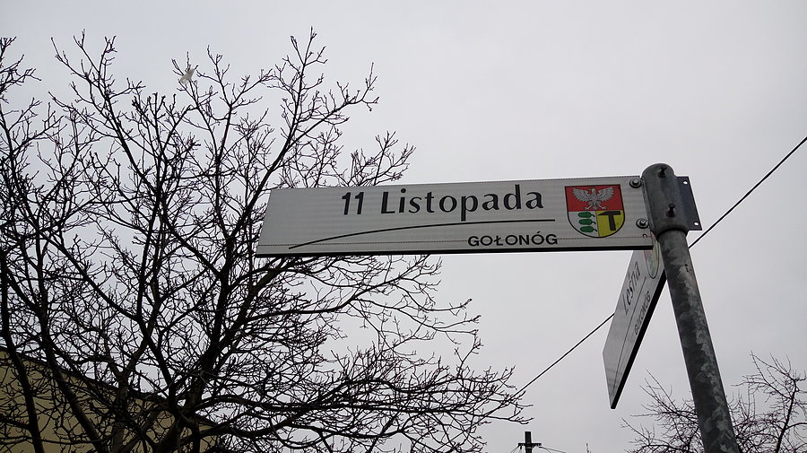 Ulica 11 listopada w Dąbrowie Górniczej