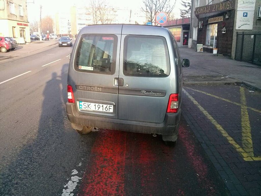 Z cyklu Janusze parkowania