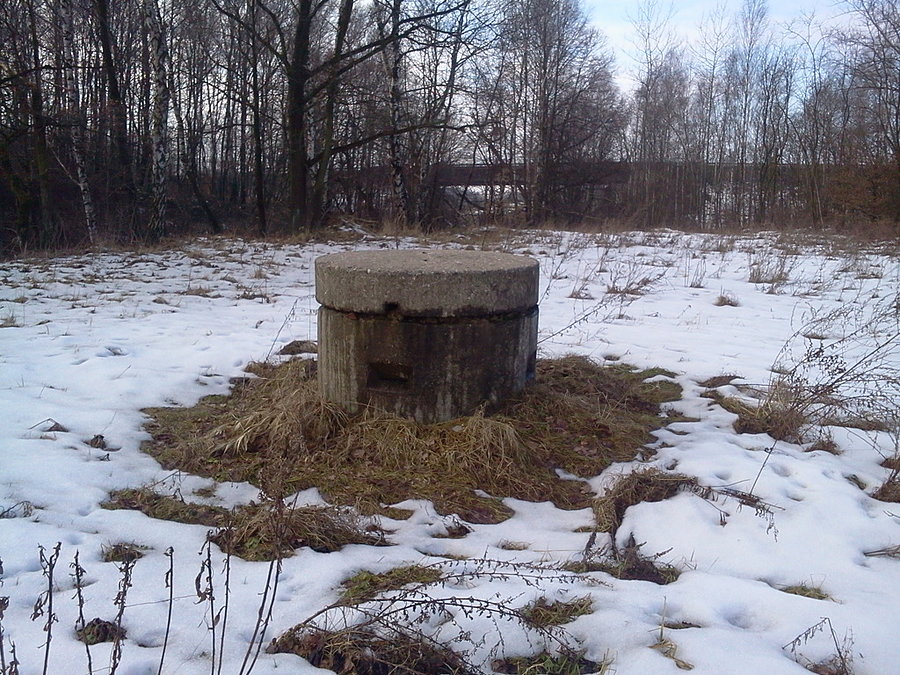 Einmanbunker koło kopalni