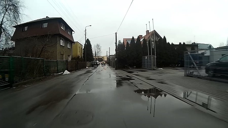 W nocy lało
