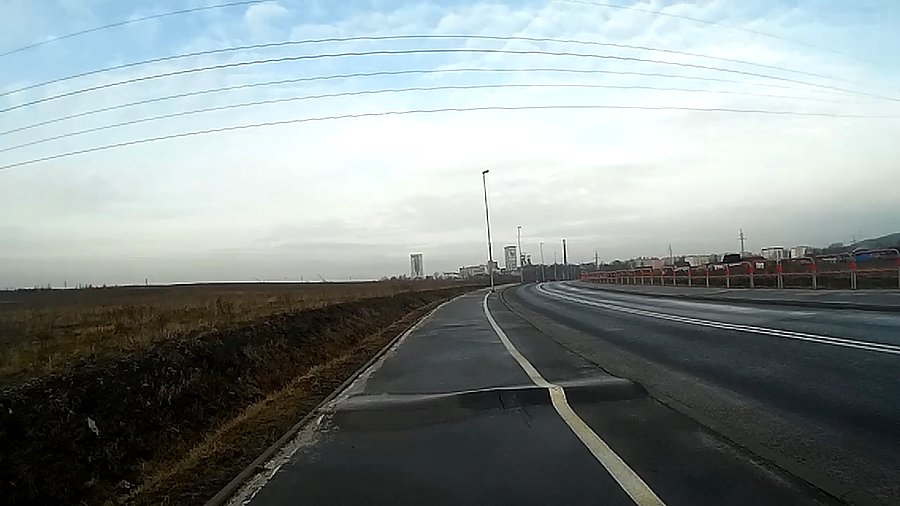 Rowerówka na Bielszowickiej po zimie