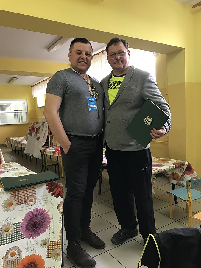 Z mężem szfowej ... mam marynarę