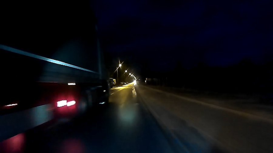 Debil w Zabrzu który mijał mnie trochę za szybko i trochę za blisko