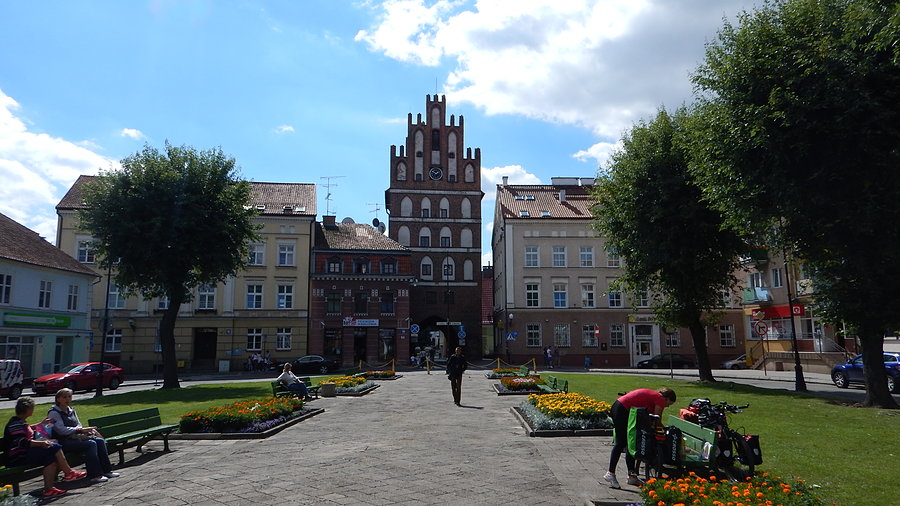 Wyprawa, dzień 7 - Bartoszyce, Brama Lidzbarska