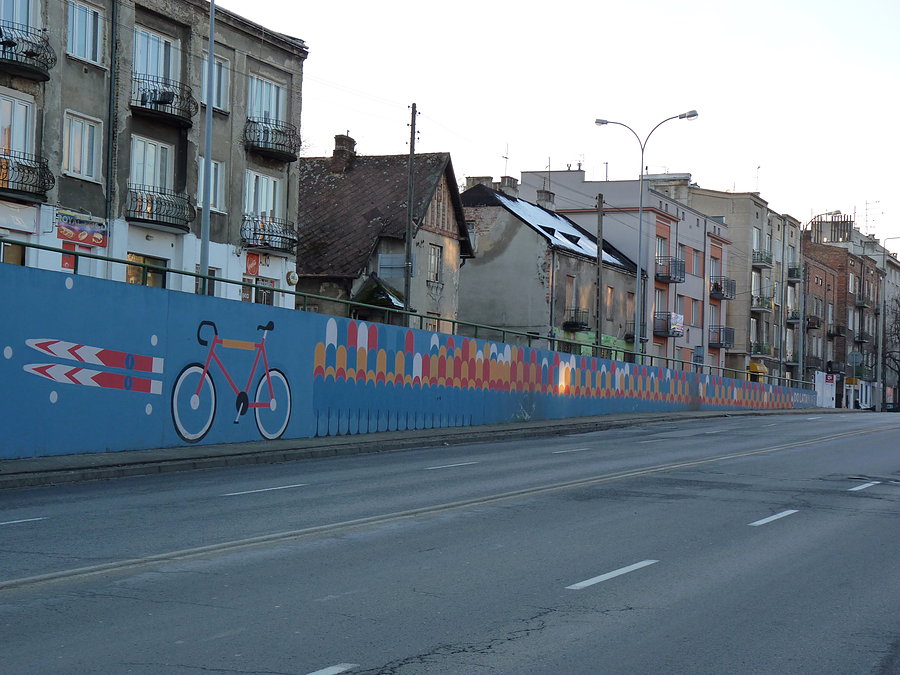 Mural na Globusowej