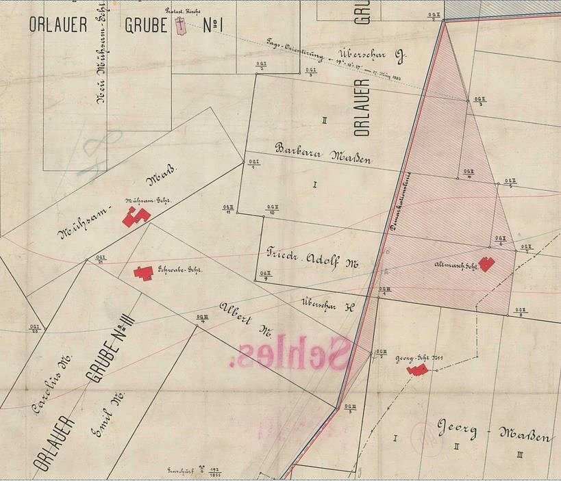 Mapa górnicza