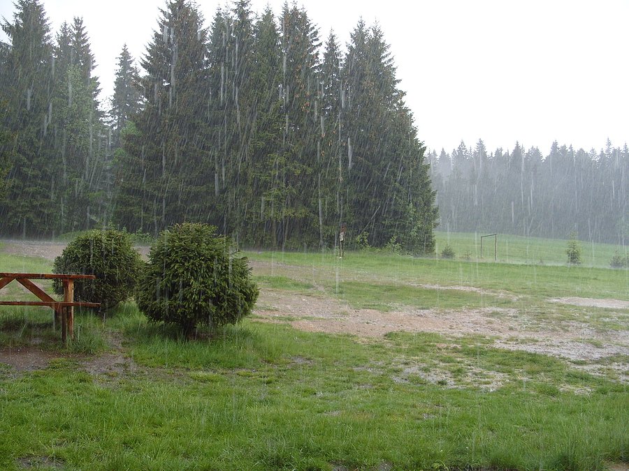 Czarna Góra i oberwanie chmury
