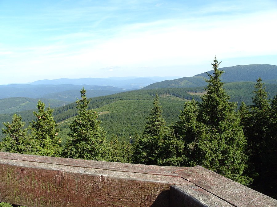 Widok na Śnieżnik