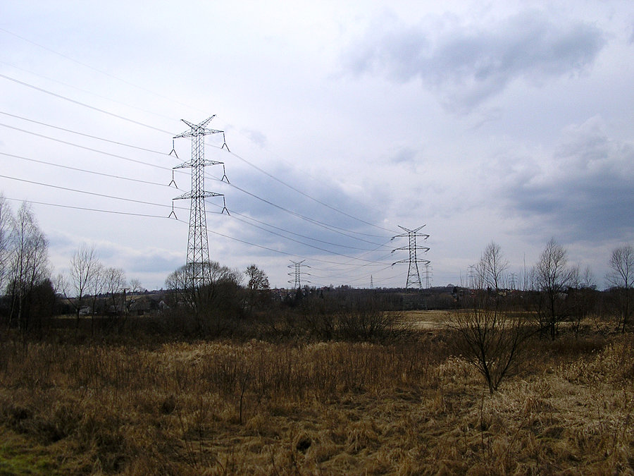 Takie tam. Linia 400kV koło Radziszowa