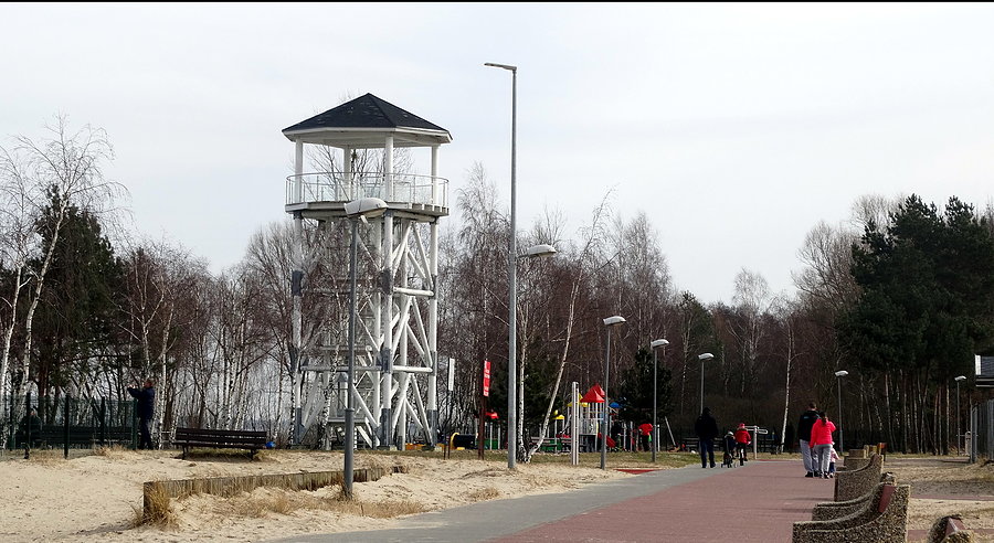 Trzebież - promenada spacerowa