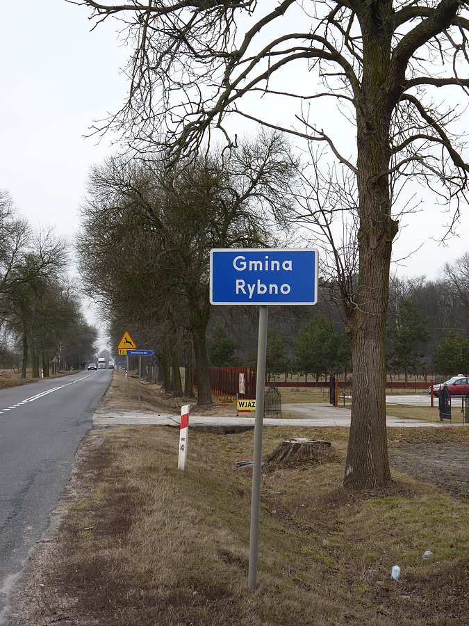 Tę gminę miałam już zaliczoną wcześniej - ale tak na wszelki wypadek fotę zrobiłam