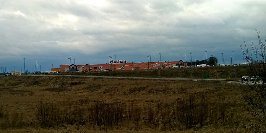 Auchan - częsty cel naszych wycieczek ( ach ten portfel)