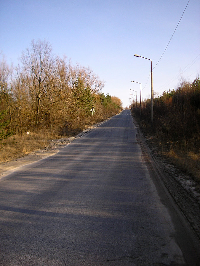 Podjazd na Górę Kamieńsk