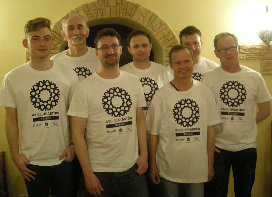 Startujący na dystansie 25 CT w 41 Biegu Piastów