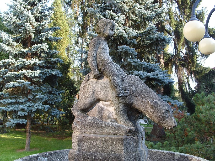 Polanica i fontanna