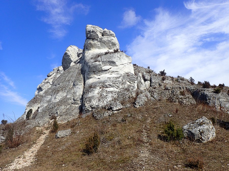 Skałki na górze Biakło