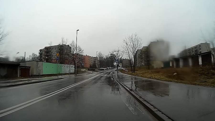 Nieprzyjemnie się jedzie w takich warunkach