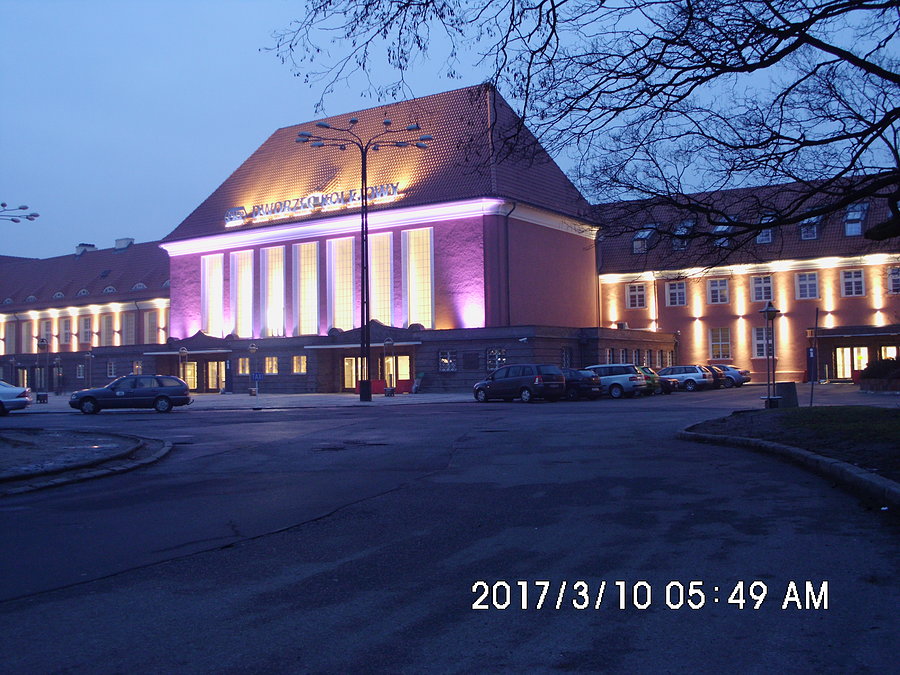 Gliwicki dworzec po remoncie prezentuje się okazale