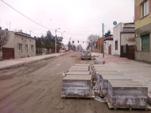 Remont Piątkowskiej w Zgierzu