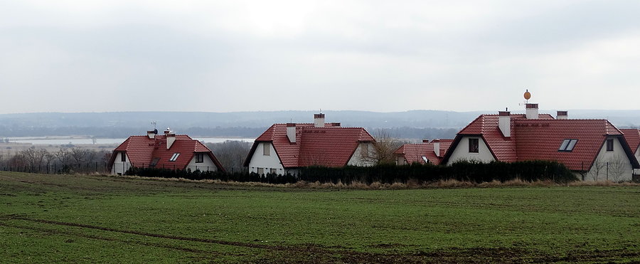 Rozległa panorama - widok spod Siadła