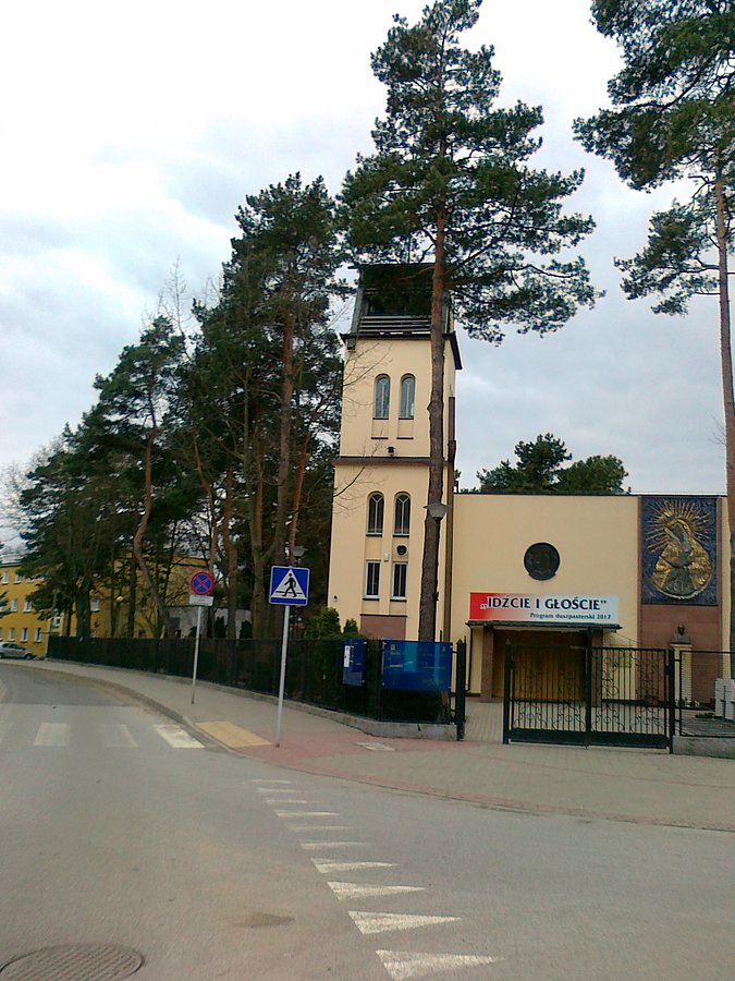 Wojskowy kościółek przy Kaliskiego