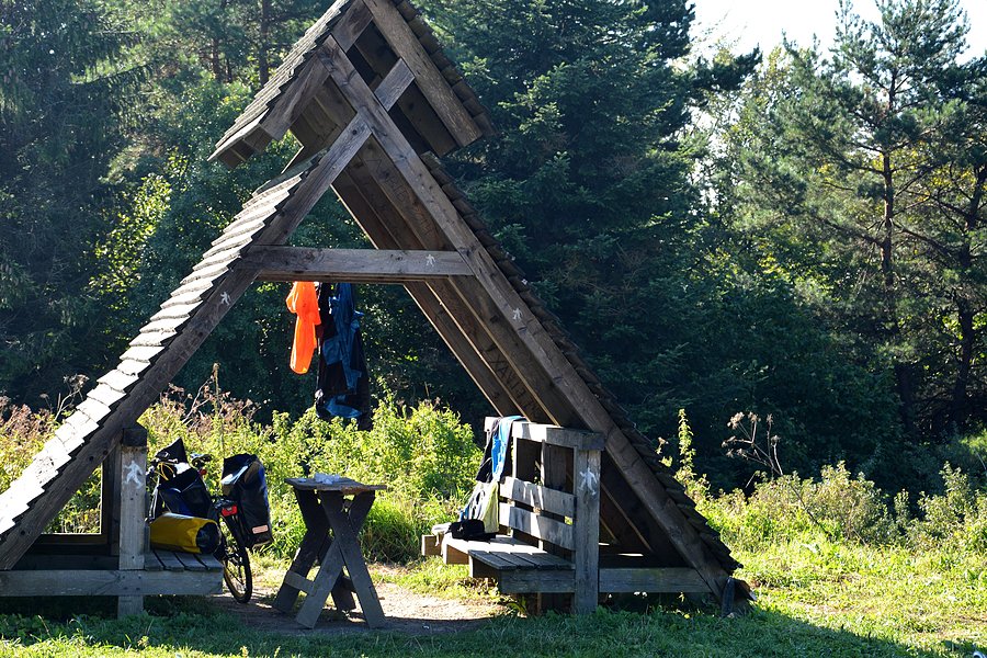 Wiata na Przełeczy Beskid nad Radoszycami