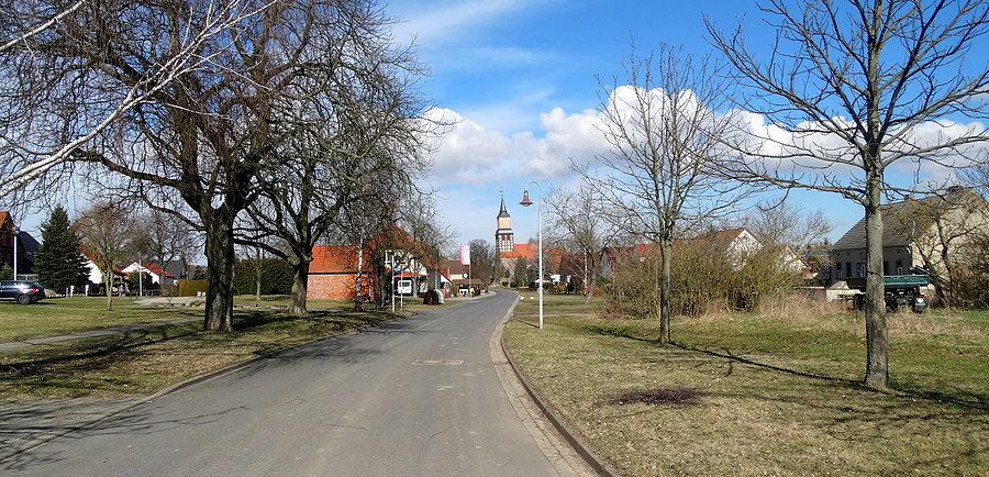 Przede mną miejscowość Kunow