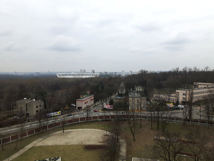 Widok z szybu Prezydent