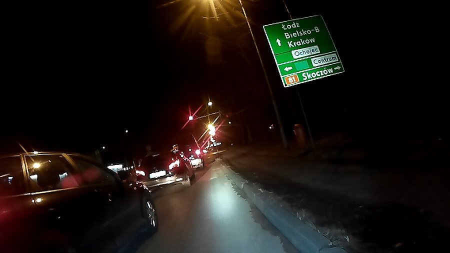 Kolejne światła tym razem na skrzyżowaniu z Kościuszki