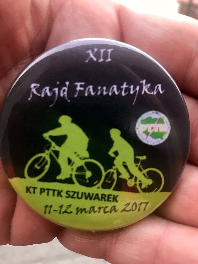 Znaczek rajdowy b ładny