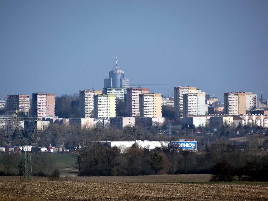 Ponownie Szczecin w oddali