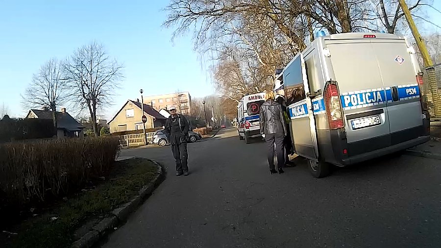 Na Sportowej też jakaś akcja