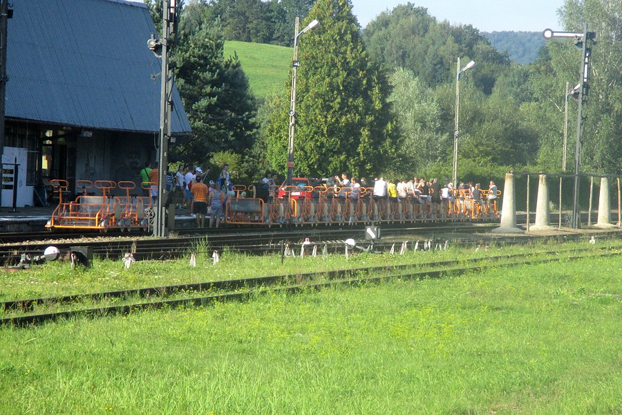 Bieszczadzkie drezyny rowerowe w Uhercach