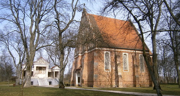 Kaplica zamkowa przy zamku Sapiehów w Kodniu