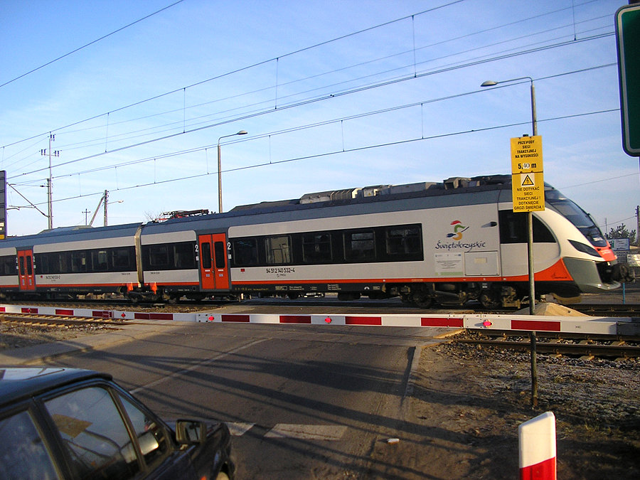 Złapany na przejeździe
