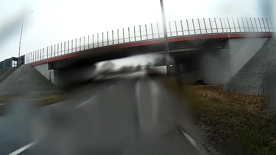 Leje równo... dobrze, że do firmy już niedaleko