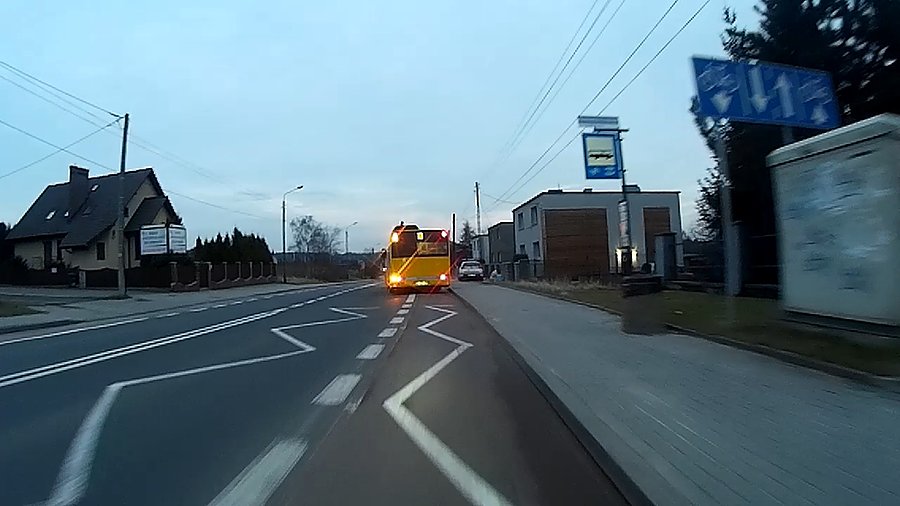 I tak jak się spodziewałem... dogoniłem ją