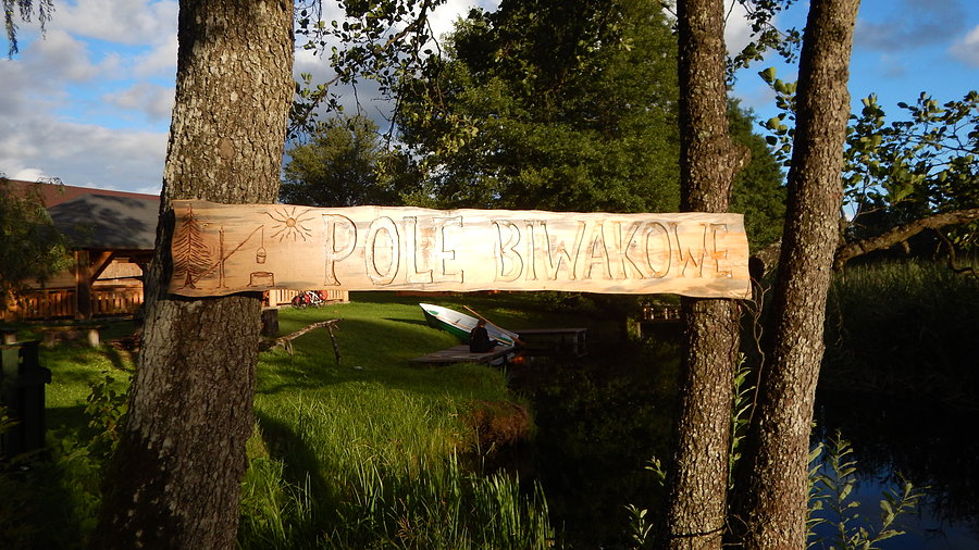 Wyprawa, dzień 11 - pole namiotowe nad Czarną Hańczą