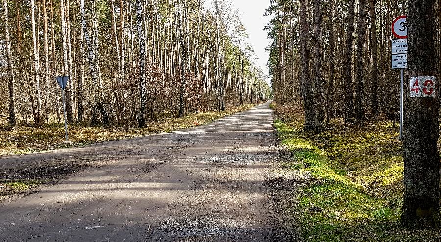 Dojazd pożarowy 40 początek w Wielgowie