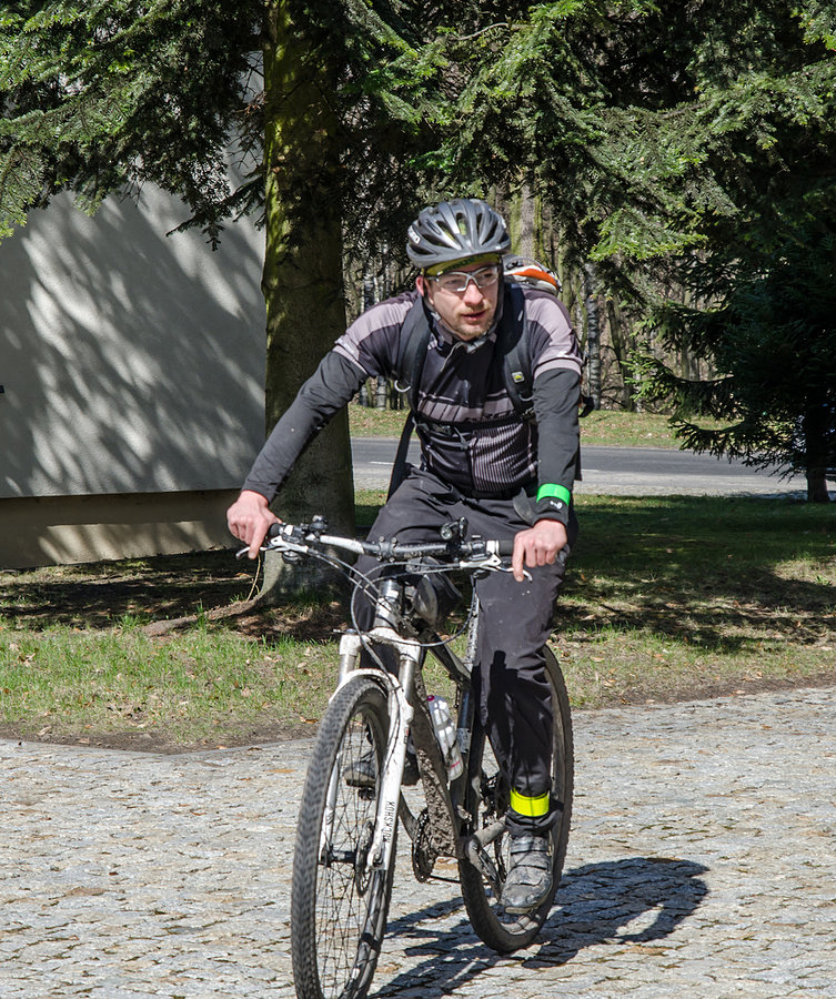 Marcin na podjeździe